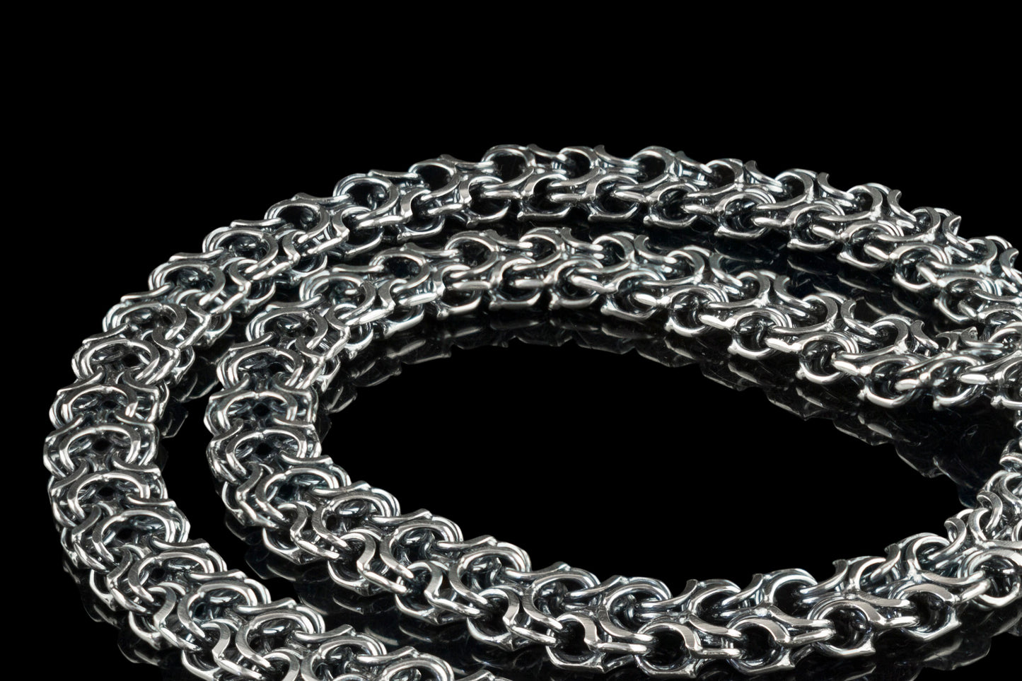 Heavy men's chain Silver chain 12 mm Mens Necklace Modern Man Jewelry