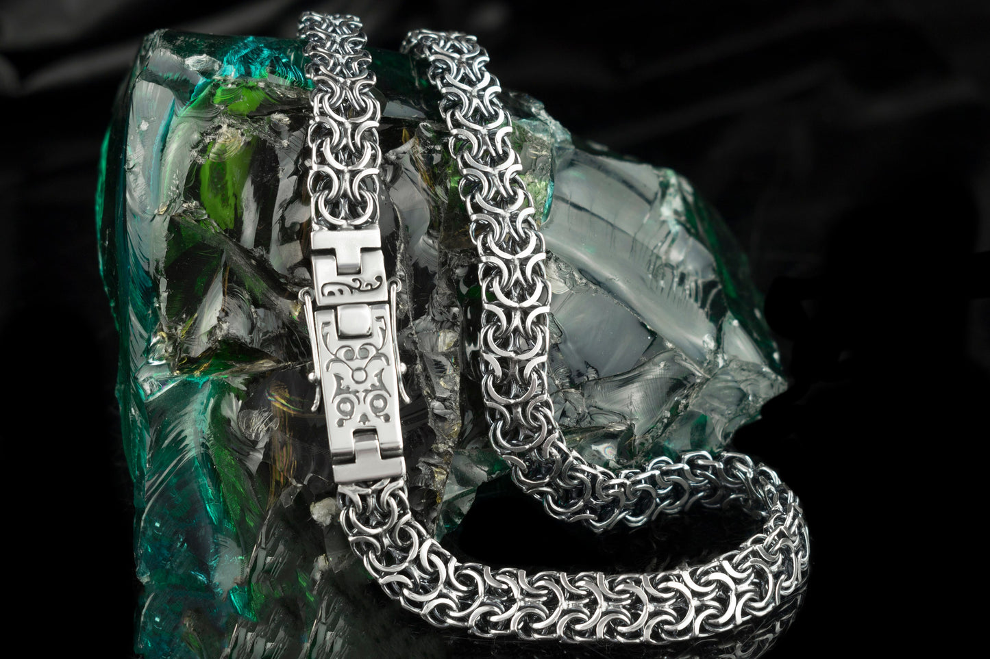 Heavy men's chain Silver chain 12 mm Mens Necklace Modern Man Jewelry