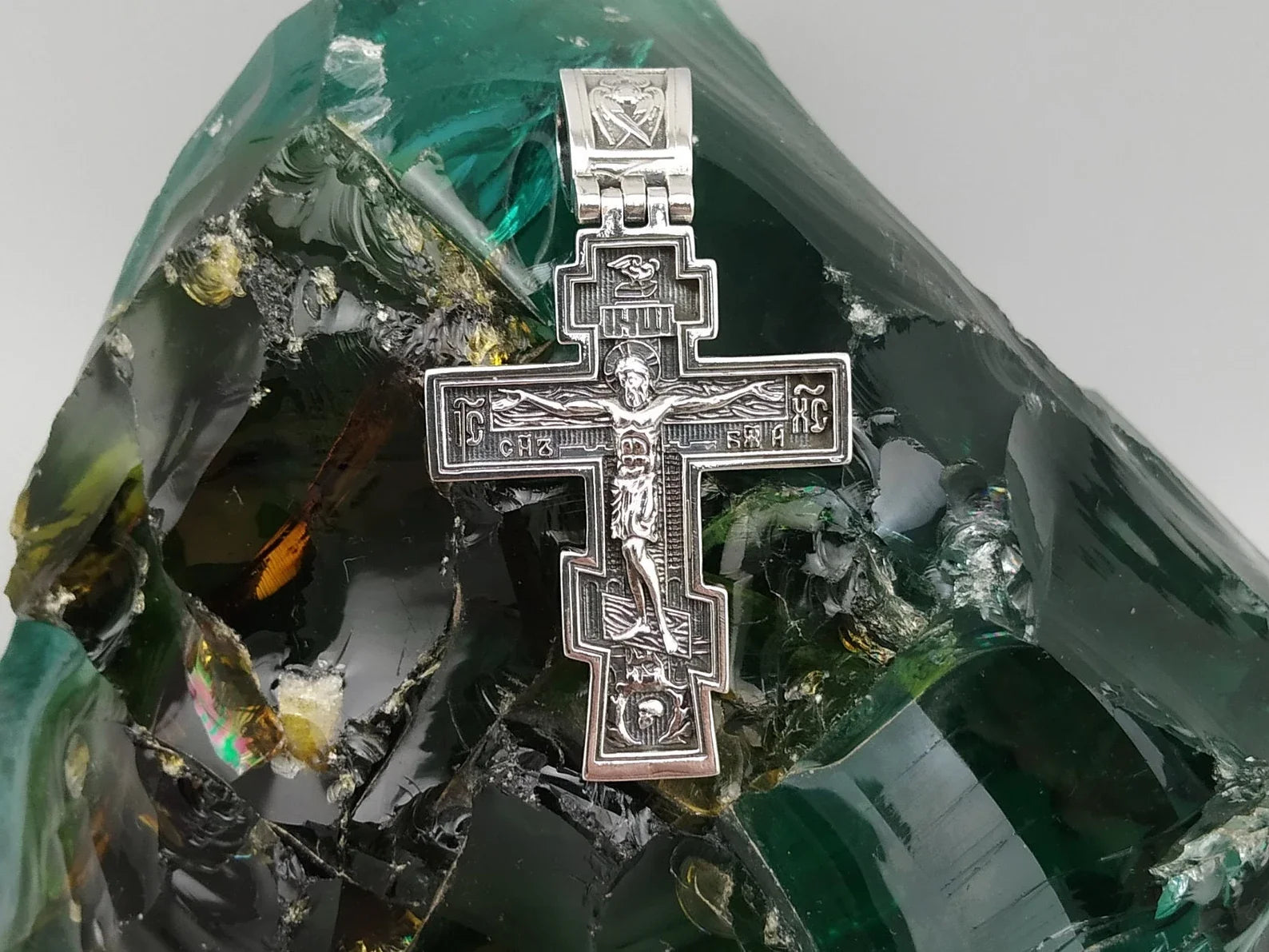 Silver beads, charms