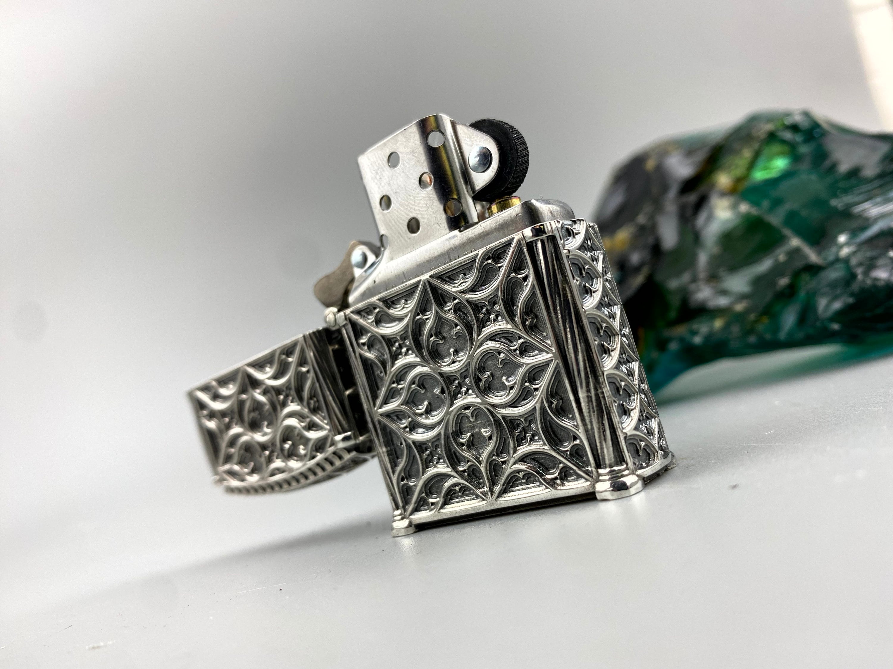 Solid Sterling Silver Lighter