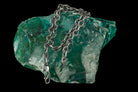 Graf 10 mm sterling silver biker chain, on display 2