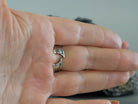 925 sterling silver Dragon’s Grasp ring with detailed sculptural dragon, scales and claw design
