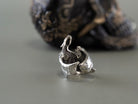 925 sterling silver Dragon’s Grasp ring with detailed sculptural dragon, scales and claw design
