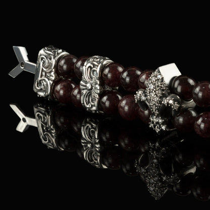Fleur de lis bracelet Lily bracelet Women's garner bracelet