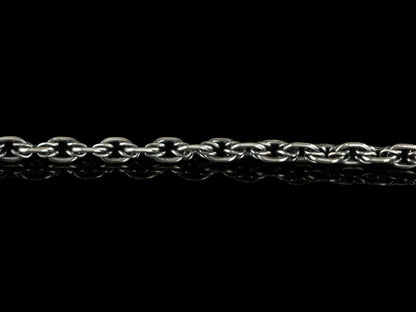Handmade silver chain 10mm sterling silver chain Brutalist chain Men's jewelry