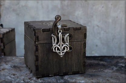 Trizub pendant Silver Trident Ukrainian Tryzub Pendant Ukrainian pendant with Ukrainian symbol