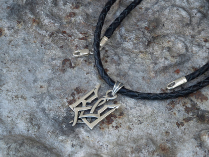 Trident pendant Ukrainian Tryzub Pendant Ukrainian pendant  with Ukrainian Trident